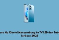 cara hp xiaomi menyambung ke tv