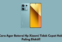 Cara agar baterai hp Xiaomi tidak cepat habis