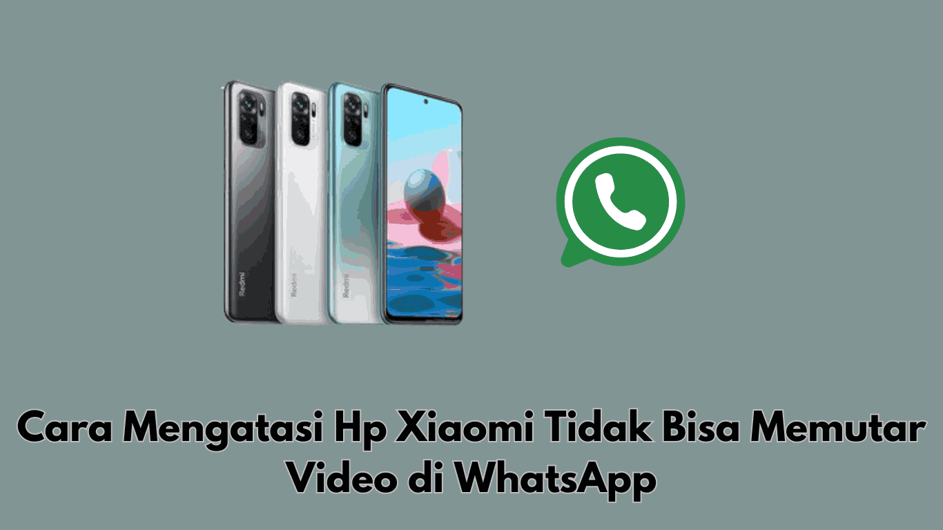 Cara Mengatasi Hp Xiaomi Tidak Bisa Memutar Video di WhatsApp