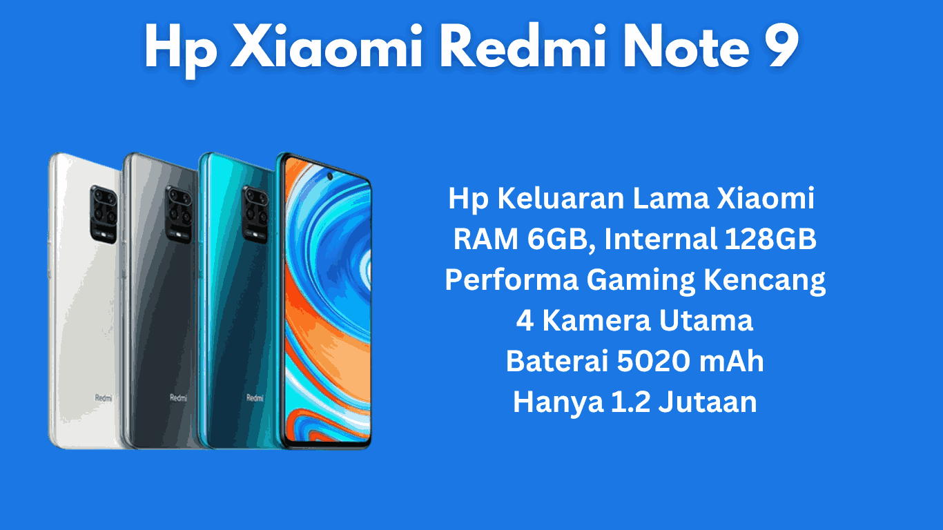 Hp Xiaomi murah RAM 6GB