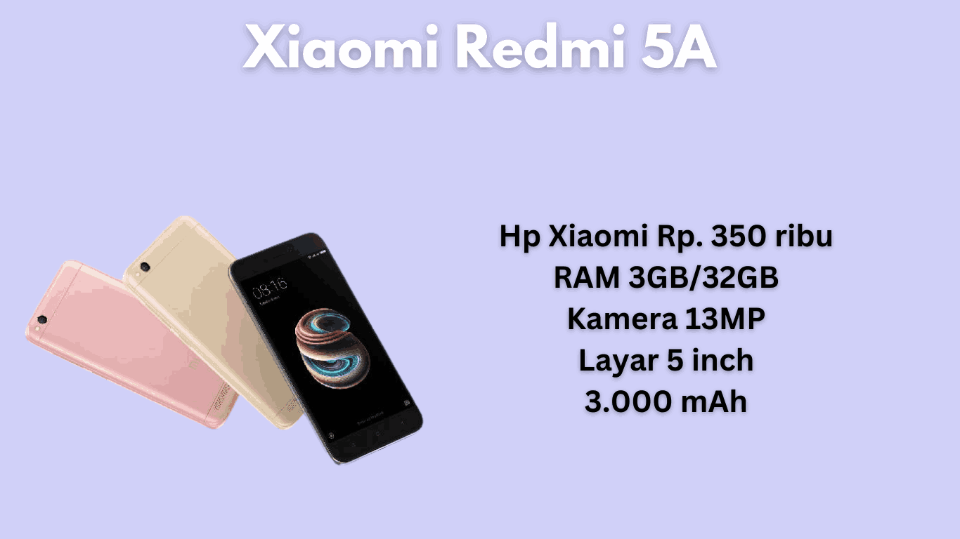 Spesifikasi Xiaomi Redmi 5A
